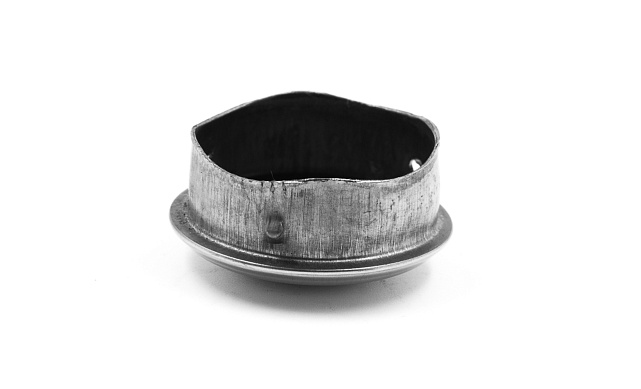 Заглушка для трубы штампованная Ø32х1.5 мм полированная (AISI 304) k036-32 3 Заглушка для трубы штампованная Ø32х1.5 мм полированная (AISI 304) k036-32 3