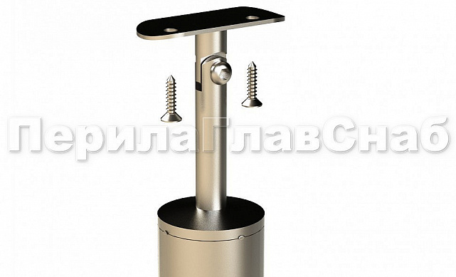 Готовая стойка Ø38,1 мм, с фланцем, высота 900 мм, полированная (AISI 304) k701 3 Готовая стойка Ø38,1 мм, с фланцем, высота 900 мм, полированная (AISI 304) k701 3