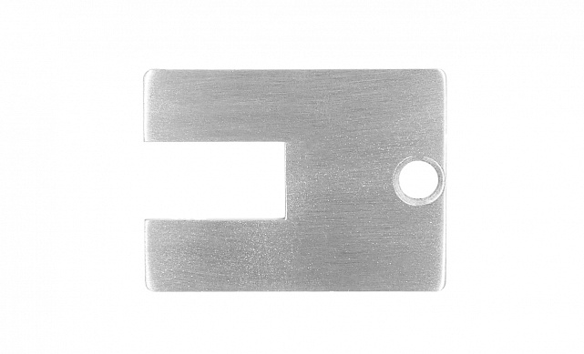 Торцевая заглушка на профиль алюминиевый для перегородок t42-12 4 Торцевая заглушка на профиль алюминиевый для перегородок t42-12 4