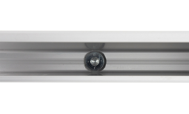 Комплект профиля зажимного  для стекла 10 мм, с отверстиями,  АНОД, алюминий,  k601-2-10 8 Комплект профиля зажимного  для стекла 10 мм, с отверстиями,  АНОД, алюминий,  k601-2-10 8