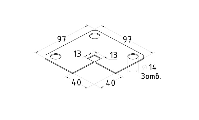 Ограничитель (для t160) t119 3 Ограничитель (для t160) t119 3