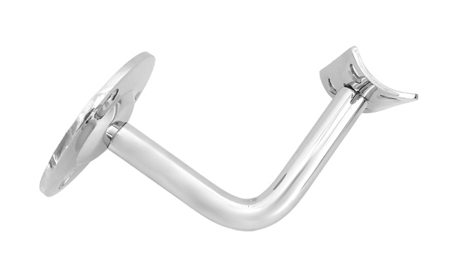 Пристенок с ложементом под Ø38.1 мм, сварной, полированный, (AISI 201) k010-6 7 Пристенок с ложементом под Ø38.1 мм, сварной, полированный, (AISI 201) k010-6 7