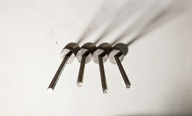 Комплект торцевого крепления несущего стекла, гайка-шайба Ø50х10х18 мм с внутренней резьбой М16(для оцинковки), полированный AISI 304, уценка k277-7-У 7 Комплект торцевого крепления несущего стекла, гайка-шайба Ø50х10х18 мм с внутренней резьбой М16(для оцинковки), полированный AISI 304, уценка k277-7-У 7