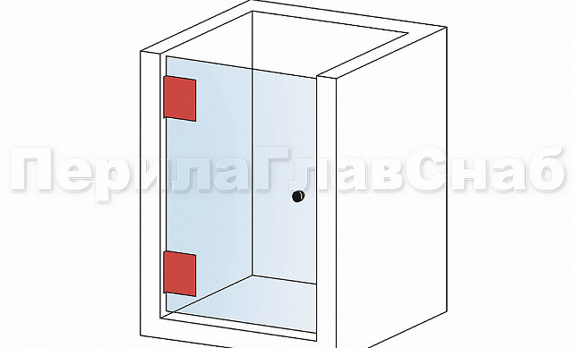 Петля для душевой кабины стена-стекло 90° с односторонним креплением, 90*55, цинк, полированная t305 PZn 2 Петля для душевой кабины стена-стекло 90° с односторонним креплением, 90*55, цинк, полированная t305 PZn 2