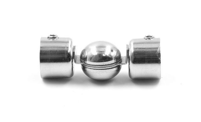 Поворот шаровый ригеля 16 мм, штампованный (AISI 304) k252 8 Поворот шаровый ригеля 16 мм, штампованный (AISI 304) k252 8