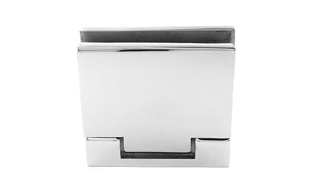 Петля стена-стекло 90°, односторонняя, без реза, нерж., полир. t315 PSS 6 Петля стена-стекло 90°, односторонняя, без реза, нерж., полир. t315 PSS 6