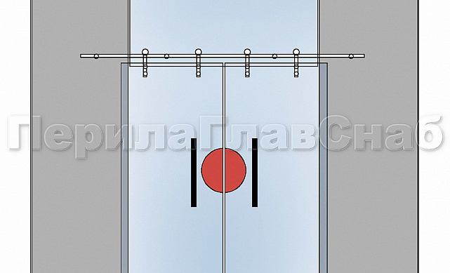 Замок для стеклянной двери с ответной частью на стекло, без вырезов в стекле шлифованный t109 SSS 2 Замок для стеклянной двери с ответной частью на стекло, без вырезов в стекле шлифованный t109 SSS 2