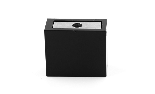 Коннектор стена-труба для прямоугольного трека 30х10 мм, нержавеющая сталь AISI 304, черная t463 BL 5 Коннектор стена-труба для прямоугольного трека 30х10 мм, нержавеющая сталь AISI 304, черная t463 BL 5