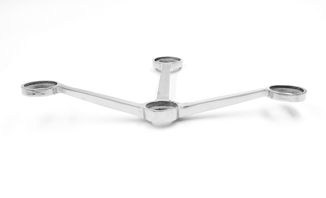 Спайдер-200мм Y-образный 3х26х38, 1х18х36/40мм, нагрузки: 1кН, 2кН (AISI 304) k288-Y 7 Спайдер-200мм Y-образный 3х26х38, 1х18х36/40мм, нагрузки: 1кН, 2кН (AISI 304) k288-Y 7