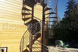 Ограждения маршевых лестниц и площадок в Челябинске. Готовые проекты ПерилаГлавСнаб - фото 6