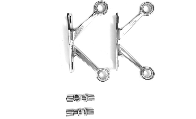 X-спайдер для установки на стеклянное ребро AISI 304 k290-X 16 X-спайдер для установки на стеклянное ребро AISI 304 k290-X 16