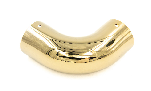 Отвод 90° для круглого пластикового поручня, золото k259-88 4 Отвод 90° для круглого пластикового поручня, золото k259-88 4