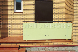 Ограждение входных групп в Челябинске. Готовые проекты ПерилаГлавСнаб - фото 5