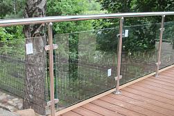 Перила и ограждения для террас в Челябинске. Готовые проекты ПерилаГлавСнаб - фото 23