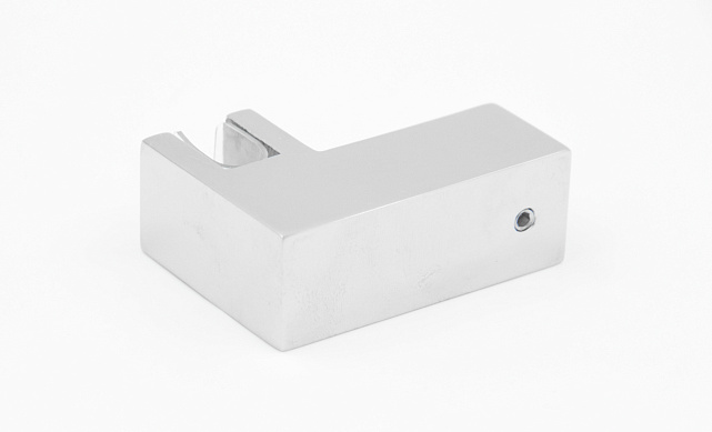 Крепежный элемент, глухой для трубы 15х15 мм, полированный t813 PSS 7 Крепежный элемент, глухой для трубы 15х15 мм, полированный t813 PSS 7