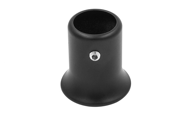 Соединитель стена-труба 19 мм, цинк, черный t907 BZn  4  Соединитель стена-труба 19 мм, цинк, черный t907 BZn  4