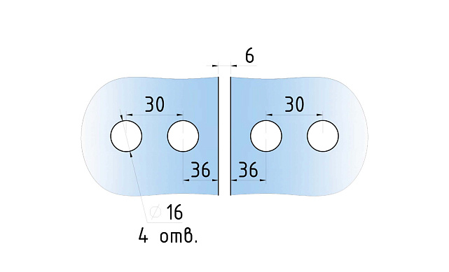 Душевая петля стекло-стекло, нержавеющая сталь AISI 304, полированная t321 PSS 3 Душевая петля стекло-стекло, нержавеющая сталь AISI 304, полированная t321 PSS 3