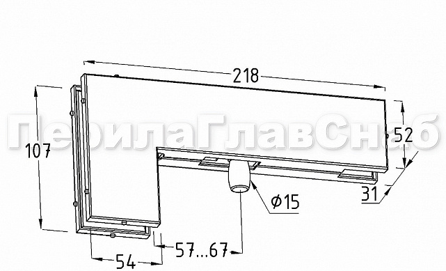 Фитинг угловой соединительный с осью, полированный t140 PSS 3 Фитинг угловой соединительный с осью, полированный t140 PSS 3