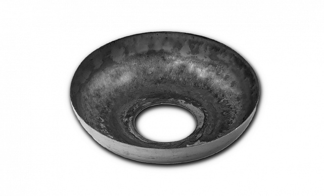 Низ стойки Ø16.5 мм, Ø50х12.5х0.3, полированный (AISI 304) k202 3 Низ стойки Ø16.5 мм, Ø50х12.5х0.3, полированный (AISI 304) k202 3