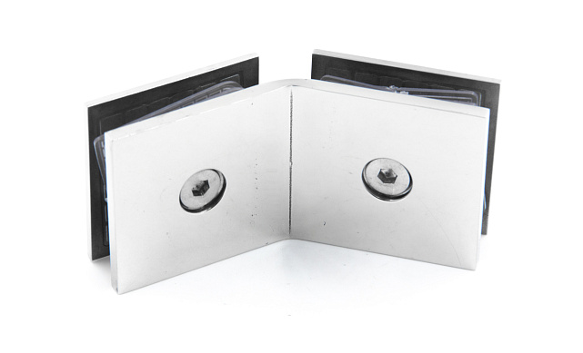 Коннектор для душевой стекло-стекло 135°, нержавеющая сталь AISI 304, полированная t736 PSS 6 Коннектор для душевой стекло-стекло 135°, нержавеющая сталь AISI 304, полированная t736 PSS 6