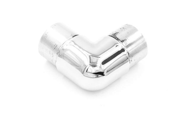 Угольник Ø38.1 мм, полированный, (AISI 304) k255 4 Угольник Ø38.1 мм, полированный, (AISI 304) k255 4