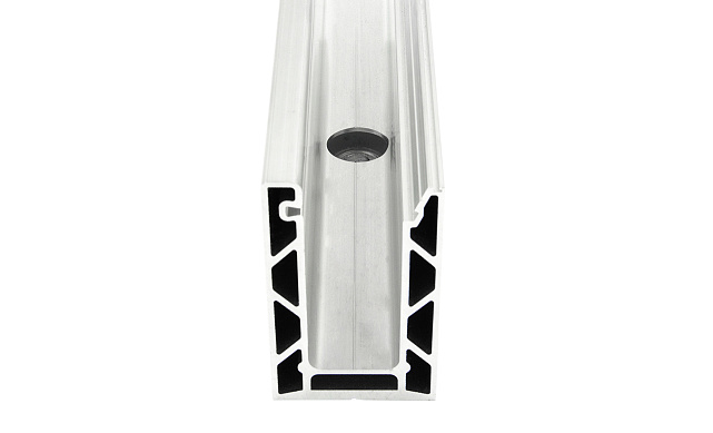 Комплект профиля зажимного для стекла 20мм и 10+10, с отверстием, НЕАНОД. алюминий 100х60мм, т100-2-20 6 Комплект профиля зажимного для стекла 20мм и 10+10, с отверстием, НЕАНОД. алюминий 100х60мм, т100-2-20 6