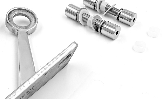 X-спайдер для установки на стеклянное ребро AISI 304 k290-X 17 X-спайдер для установки на стеклянное ребро AISI 304 k290-X 17