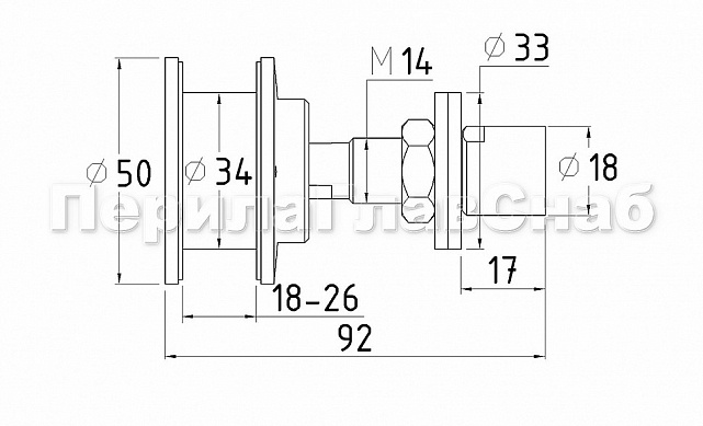 Стеклодержатель (рутель) под стекло 10-18 мм, полированный, точечный, AISI 304 k269-2 3 Стеклодержатель (рутель) под стекло 10-18 мм, полированный, точечный, AISI 304 k269-2 3