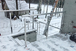 Перила для крыльца в Челябинске. Готовые проекты ПерилаГлавСнаб - фото 10 Перила для крыльца в Челябинске. Готовые проекты ПерилаГлавСнаб - фото 10