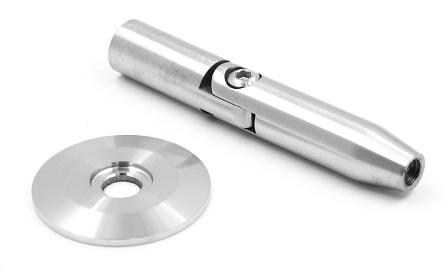 Крепление тяги к стене, шлифованная AISI 304 k621 5 Крепление тяги к стене, шлифованная AISI 304 k621 5