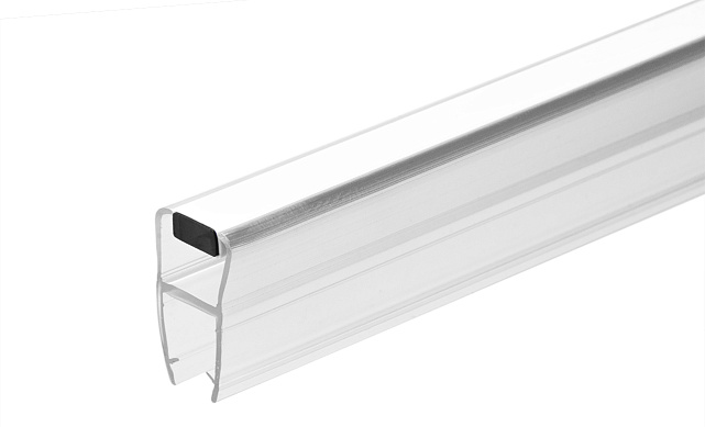 Комплект уплотнителей для стекла в душевую кабину (2 шт.), стекло-стекло 8 мм, прозрачный, 180°, 2200 мм t209-2 3 Комплект уплотнителей для стекла в душевую кабину (2 шт.), стекло-стекло 8 мм, прозрачный, 180°, 2200 мм t209-2 3