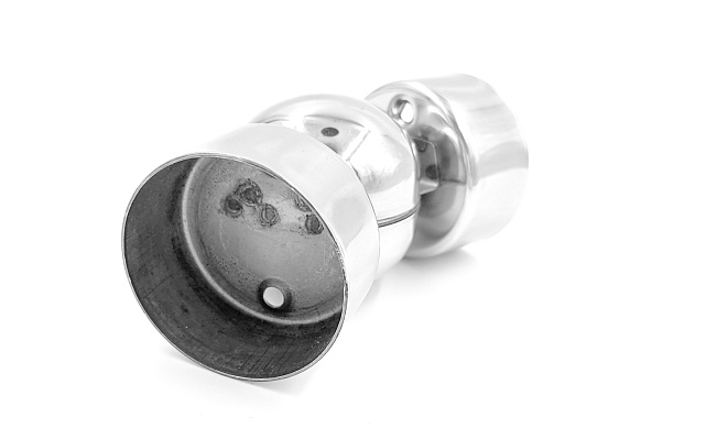 Поворот поручня, шаровый под Ø50.8х0.8 мм, полированный AISI 201 k053-7 3 Поворот поручня, шаровый под Ø50.8х0.8 мм, полированный AISI 201 k053-7 3