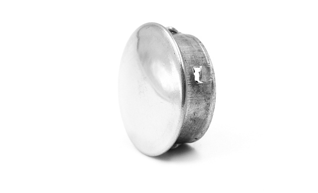 Заглушка штампованная на трубу Ø25.4 мм (AISI 304) k349  4 Заглушка штампованная на трубу Ø25.4 мм (AISI 304) k349  4