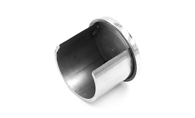 Заглушка для поручня с пазом Ø42.4 мм, 5х34 мм, полированная (aisi 304) k099-4 2 Заглушка для поручня с пазом Ø42.4 мм, 5х34 мм, полированная (aisi 304) k099-4 2