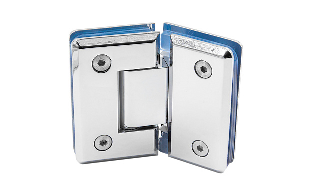 Петля для душевой стекло-стекло 90х55 мм, 135°, латунь-хром t302 PC 6 Петля для душевой стекло-стекло 90х55 мм, 135°, латунь-хром t302 PC 6