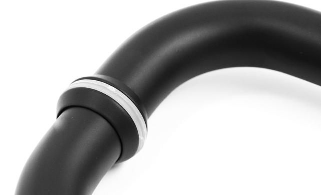 Дверная ручка 19х450х200 мм, черная, aisi 304 t626 BL 3