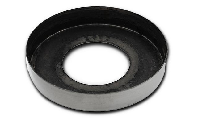 Низ стойки Ø50.8 мм, 100х18х0.8, полированный (AISI 304) k217-2 3