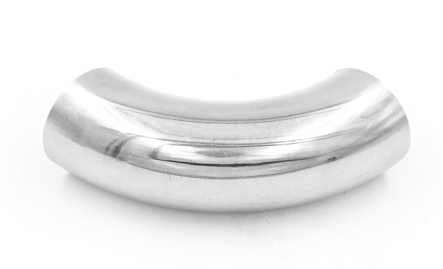 Длинный отвод поручня под сварку Ø50.8х180х1.5 мм, длина 180 мм, полированный 400 Grit, (aisi 304) k021-11 3