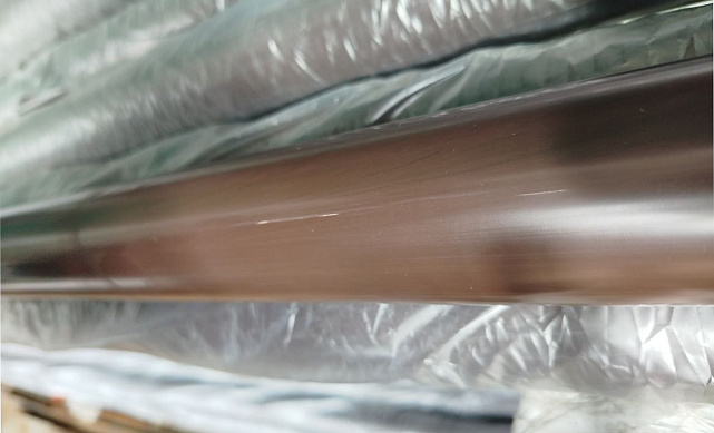 Пластиковый поручень, цвет Венге, Ø49мм длина 4м уценка k897-9-У 8 Пластиковый поручень, цвет Венге, Ø49мм длина 4м уценка k897-9-У 8