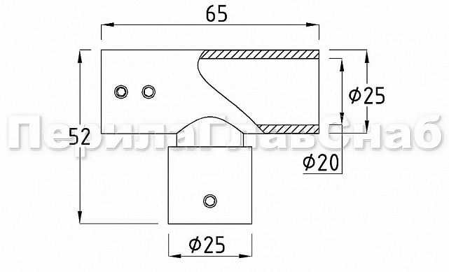 Соединитель-тройник для трубы 19 мм латунь-хром, полированный t902 PC 4 Соединитель-тройник для трубы 19 мм латунь-хром, полированный t902 PC 4