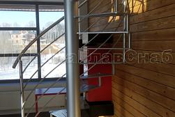 Ограждения для лестниц в Челябинске. Готовые проекты ПерилаГлавСнаб - фото 26