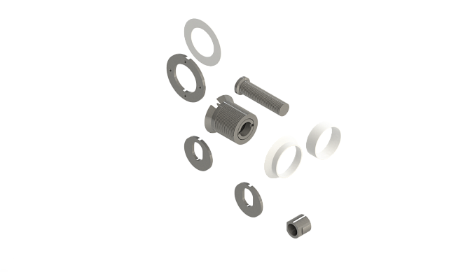 Стеклодержатель (рутель) с зенковкой AISI304 k364 10 Стеклодержатель (рутель) с зенковкой AISI304 k364 10