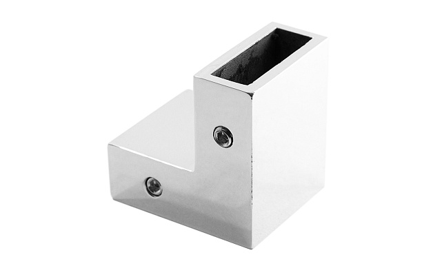 Соединитель труба-труба 90°, для трека 30х10 мм, AISI 304, полированный t460 PSS 4 Соединитель труба-труба 90°, для трека 30х10 мм, AISI 304, полированный t460 PSS 4