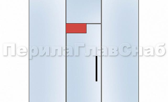 Верхний фитинг-петля, полированный t120 PSS 5