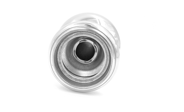 Наконечник стойки шар под Ø50.8 мм, 400#, полированный AISI 304 k075-3 3 Наконечник стойки шар под Ø50.8 мм, 400#, полированный AISI 304 k075-3 3