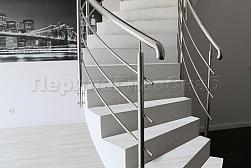Перила для лестниц из металла в Челябинске. Готовые проекты ПерилаГлавСнаб - фото 7