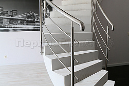 Перила для лестниц из металла в Челябинске. Готовые проекты ПерилаГлавСнаб - фото 7 Перила для лестниц из металла в Челябинске. Готовые проекты ПерилаГлавСнаб - фото 7