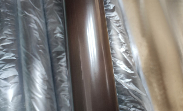 Пластиковый поручень, цвет Венге, Ø49мм длина 4м, уценка k897-У 9 Пластиковый поручень, цвет Венге, Ø49мм длина 4м, уценка k897-У 9