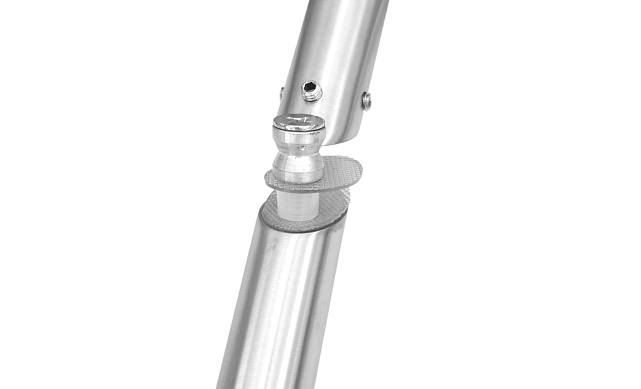 Ручка двухсторонняя 32х825х1000 для стекла 10-12мм, угловая под 45°, матовая t670 SSS 3 Ручка двухсторонняя 32х825х1000 для стекла 10-12мм, угловая под 45°, матовая t670 SSS 3