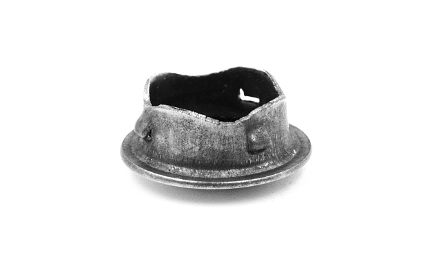 Заглушка штампованная на трубу Ø16x1.5 мм (AISI 304) полированная k200-2 3 Заглушка штампованная на трубу Ø16x1.5 мм (AISI 304) полированная k200-2 3